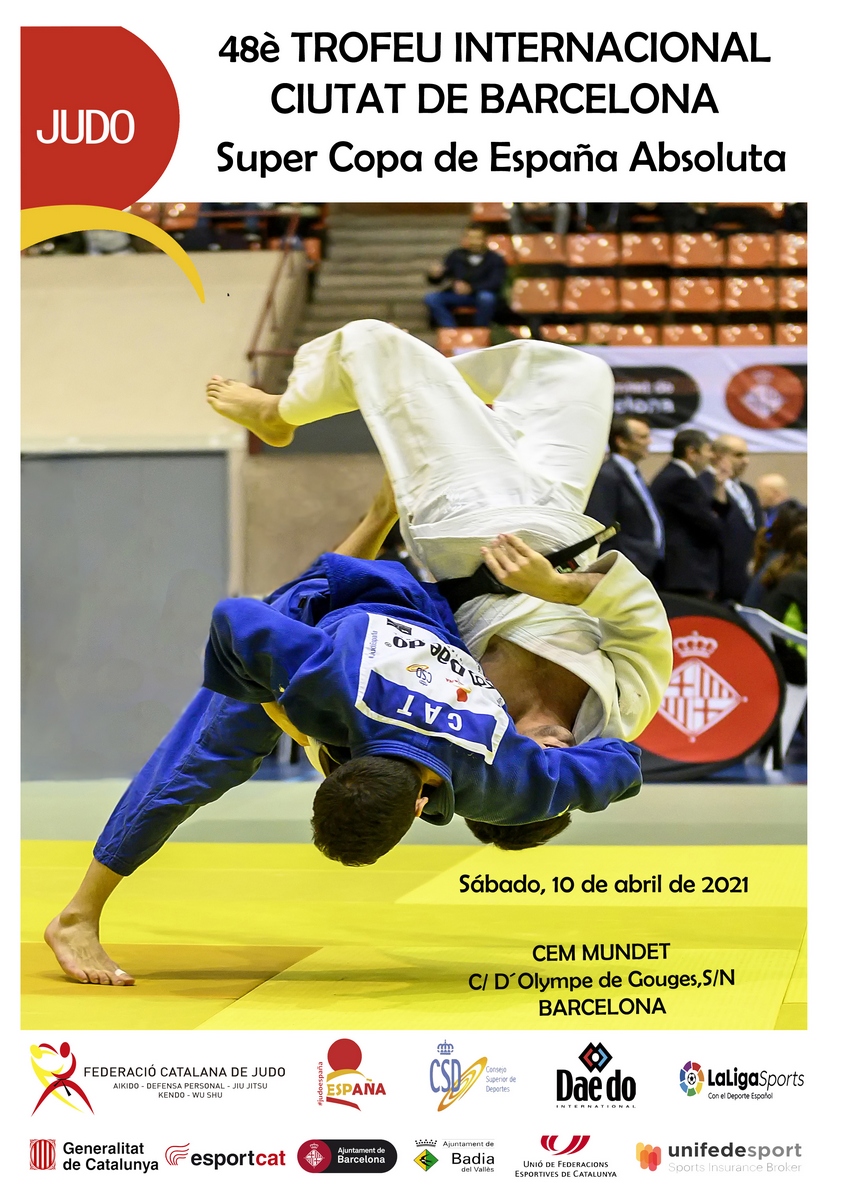8 MEDALLAS PARA LOS NAVARROS EN LA COPA DE ESPAÑA DE JUDO ABSOLUTO BARCELONA 10-04-21. RESULTADOS.